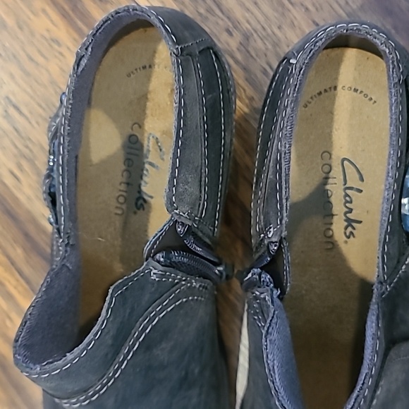 CLARK's Women's Charleton Grace Buckled Ankle Booties Western Cowboy Size 6.5. - Picture 3 of 7